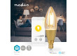 SmartLife LED žárovka | Wi-Fi | E14 | 470 lm | 4.9 W | Teplá Bílá | 1800 - 3000 K | Sklo | Android™ / IOS | Svíčka