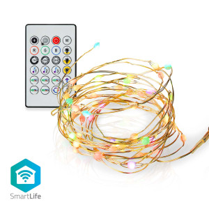 SmartLife Full Color LED Strip | Wi-Fi | Více barev | 5000 mm | IP44 | 400 lm | Android™ / IOS