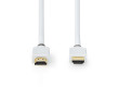 High Speed HDMI™ kabel s Ethernetem | Konektor HDMI ™ | Konektor HDMI ™ | 4K@60Hz | 18 Gbps | 3.0 m | Kulatý | PVC | Bílá | Box