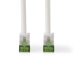 Cat 7 kabel | PiMF | RJ45 Zástrčka | RJ45 Zástrčka | 0.50 m | Kulatý | LSZH | Bílá | Box