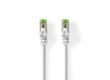 Cat 7 kabel | PiMF | RJ45 Zástrčka | RJ45 Zástrčka | 0.50 m | Kulatý | LSZH | Bílá | Box