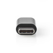 USB Adaptér | USB 2.0 | USB-C™ Zástrčka | USB Micro-B Zásuvka | 480 Gbps | Pozlacené | Antracit | Box