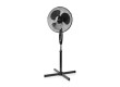 Stojanový Ventilátor | Průměr: 400 mm | 3-Rychlostní | Rotace | 45 W | Nastavitelná výška | Černá