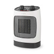 Keramický Horkovzdušný Ventilátor PTC | 1000 / 2000 W | 2 Tepelné Režimy | Nastavitelný termostat | Otáčí se automaticky | Ochrana proti přehřátí | Ochrana proti převrácení