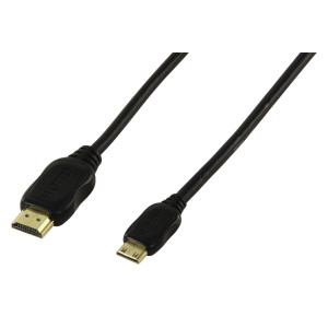 Kabel HDMI-HDMI mini v.1.4 19pin - 1m
