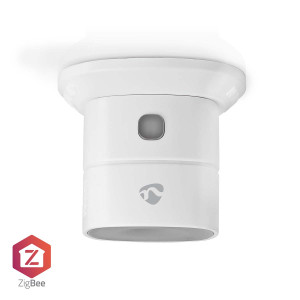 SmartLife CO Detektor | Zigbee 3.0 | Napájení z baterie | Životnost snímače: 10 Rok | EN 50291 | Android™ / IOS | S testovacím tlačítkem | 85 dB | Bílá