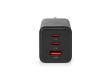 Síťová Nabíječka | Funkce rychlého nabíjení | PD3.0 18W / PD3.0 20W / PD3.0 27W / PD3.0 36W / PD3.0 45W / PD3.0 60W / QC3.0 | 3.0 / 3.25 A A | Počet výstupů: 3 | USB-A / 2x USB-C™ | 65 W | Automatická Volba Napětí