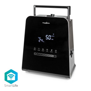 Zvlhčovač SmartLife | 30 W | S chladnou a teplou mlhou | 5.5 l | Vlhkoměr | Časovač | Dálkové ovládání | Noční režim | Černá