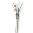 Síťový kabel Roll | CAT6 | Lanko | S / FTP | CCA | 305.0 m | Vnitřní | Kulatý | PVC | Šedá | Box