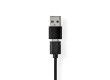 PC sluchátka | Na Uši | Stereo | USB Typ-C ™ / USB-A | Sklopnou Mikrofon | Černá