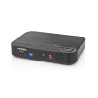 HDMI™ Převodník | 1x USB-C™ / 2x vstup HDMI™ | 1x výstup HDMI ™ | 1cestný | 4K@60Hz | 18 Gbps | ABS | Antracit