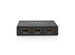 HDMI™ Přepínač | 3 Porty port(s) | 3x vstup HDMI™ | Výstup HDMI ™ | 8K@60Hz | 45 Gbps | Dálkově ovládané | Hliník | Antracit