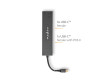 USB hub | 1x USB-C™ 3.2 Gen 2 Male | USB-C™ 3.2 Gen 2 Female with PD 3.0 / 3x USB-C™ 3.2 Gen 2 Female | 4 Porty port(s) | USB 3.2 Gen 2 | Napájení z USB | 10 Gbps
