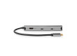 USB Multiport Adaptér | USB 3.2 Gen 1 | USB-C™ Zástrčka | RJ45 Zásuvka / Výstup HDMI™ / 2x USB-A Zásuvka / 2x USB-C™ | 5 Gbps | 0.20 m | Kulatý | Pozlacené | PVC | Antracit | Box