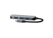USB hub | 1x USB-C™ | 4x USB A Female | 4 Porty port(s) | USB 3.2 Gen 1 | Napájení z USB | 5 Gbps
