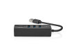 USB hub | USB-A Zástrčka | 3x USB A Zásuvka | 5 Portů port(s) | USB 3.2 Gen 1 | Napájení z USB | 5 Gbps | SD & MicroSD