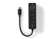 USB hub | 1x USB-C™ | 3x USB A Zásuvka | 5 Portů port(s) | USB 3.2 Gen 1 | Napájení z USB | 5 Gbps | SD & MicroSD