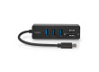 USB hub | 1x USB-C™ | 3x USB A Zásuvka | 5 Portů port(s) | USB 3.2 Gen 1 | Napájení z USB | 5 Gbps | SD & MicroSD