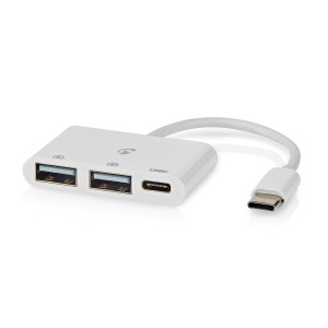 USB hub | 1x USB-C™ | 1x USB-C™ / 2x USB 2.0 A Female | 3 Porty port(s) | Napájení z USB