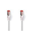 Síťový kabel CAT6a | S / FTP | RJ45 Zástrčka | RJ45 Zástrčka | 1.50 m | Kulatý | LSZH | Bílá | Box