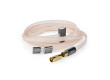 Koaxiální Kabel | IEC (Koax) Zástrčka | IEC (Koax) Zástrčka | Pozlacené | 50 Ohm | Nestíněné | 2.00 m | Plochý | PVC | Antracit | Box