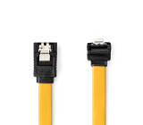 Kabel SATA | 6 Gbps | SATA 7-Pin Zásuvka | SATA 7-Pin Zásuvka | Poniklované | 0.50 m | Plochý | PVC | Žlutá | Box