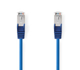 Síťový kabel CAT5e | SF / UTP | RJ45 Zástrčka | RJ45 Zástrčka | 2.00 m | Kulatý | PVC | Modrá | Label