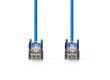 Síťový kabel CAT5e | SF / UTP | RJ45 Zástrčka | RJ45 Zástrčka | 5.00 m | Kulatý | PVC | Modrá | Label