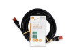 Síťový kabel CAT6 | RJ45 Zástrčka | RJ45 Zástrčka | U/UTP | 3.00 m | Kulatý | PVC | Černá | Label