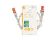 Síťový kabel CAT6 | RJ45 Zástrčka | RJ45 Zástrčka | U/UTP | 0.50 m | Kulatý | PVC | Šedá | Label