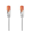 Síťový kabel CAT6 | RJ45 Zástrčka | RJ45 Zástrčka | U/UTP | 1.00 m | Kulatý | PVC | Šedá | Label