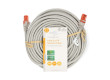 Síťový kabel CAT6 | RJ45 Zástrčka | RJ45 Zástrčka | U/UTP | 15.0 m | Kulatý | PVC | Šedá | Label