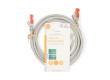 Síťový kabel CAT6 | RJ45 Zástrčka | RJ45 Zástrčka | U/UTP | 2.00 m | Kulatý | PVC | Šedá | Label