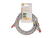 Síťový kabel CAT6 | RJ45 Zástrčka | RJ45 Zástrčka | U/UTP | 5.00 m | Kulatý | PVC | Šedá | Label