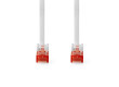 Síťový kabel CAT6 | RJ45 Zástrčka | RJ45 Zástrčka | U/UTP | 0.25 m | Kulatý | PVC | Bílá | Label