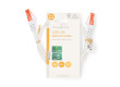 Síťový kabel CAT6 | RJ45 Zástrčka | RJ45 Zástrčka | U/UTP | 0.50 m | Kulatý | PVC | Bílá | Label