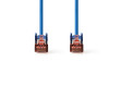 Síťový kabel CAT6 | RJ45 Zástrčka | RJ45 Zástrčka | S / FTP | 3.00 m | Kulatý | LSZH | Modrá | Label