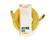 Síťový kabel CAT6 | RJ45 Zástrčka | RJ45 Zástrčka | S / FTP | 10.0 m | Kulatý | LSZH | Žlutá | Label
