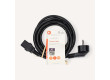 Napájecí kabel | Typ F Zástrčka | IEC-320-C13 | Úhlový | Přímý | Poniklované | 3.00 m | Kulatý | PVC | Černá | Label