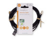 Anténní kabel | SMA zástrčka | SMA zásuvka | Pozlacené | 50 Ohm | 1x Stíněný | 3.00 m | Kulatý | PVC | Černá | Label