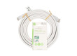 Přemluvit & Cat6 Combi Cable | IEC (Koax) Zástrčka / RJ45 Zástrčka | IEC (Koax) Zásuvka / RJ45 Zástrčka | Poniklované | RG58 | 75 Ohm | Dvojité Stínění | 5.00 m | Kulatý | PVC | Bílá | Label
