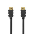 High Speed HDMI™ kabel s Ethernetem | Konektor HDMI ™ | Konektor HDMI ™ | 4K@30Hz | ARC | 10.2 Gbps | 1.00 m | Kulatý | PVC | Černá | Label