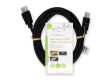 High Speed HDMI™ kabel s Ethernetem | Konektor HDMI ™ | Konektor HDMI ™ | 4K@30Hz | ARC | 10.2 Gbps | 3.00 m | Kulatý | PVC | Černá | Label