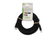 High Speed HDMI™ kabel s Ethernetem | Konektor HDMI ™ | Konektor HDMI ™ | 4K@30Hz | ARC | 10.2 Gbps | 7.50 m | Kulatý | PVC | Černá | Label