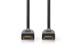 Premium Vysokorychlostní HDMI ™ kabel s Ethernetem | Konektor HDMI ™ | Konektor HDMI ™ | 4K@60Hz | 18 Gbps | 3.00 m | Kulatý | PVC | Černá | Label