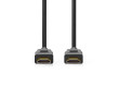Ultra High Speed HDMI™ Kabel | Konektor HDMI ™ | Konektor HDMI ™ | 8K@60Hz | 48 Gbps | 3.00 m | Kulatý | 6.7 mm | Černá | Label