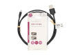 USB kabel | USB 2.0 | USB-A Zástrčka | USB Micro-B Zástrčka | 7.5 W | 480 Mbps | Poniklované | 1.00 m | Kulatý | PVC | Černá | Label