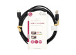 USB kabel | USB 2.0 | USB-A Zástrčka | USB-C™ Zástrčka | 2.5 W | 480 Mbps | Poniklované | 2.00 m | Kulatý | PVC | Černá | Label