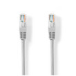 Síťový kabel CAT5e | U/UTP | RJ45 Zástrčka | RJ45 Zástrčka | 0.50 m | Kulatý | PVC | Šedá | Label