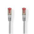 Síťový kabel CAT6 | RJ45 Zástrčka | RJ45 Zástrčka | SF / UTP | 15.0 m | Kulatý | PVC | Šedá | Label